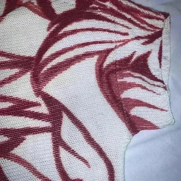 Chico's Women's Pullover Sweater Short Sleeves Size 1(medium) - Picture 3 of 14